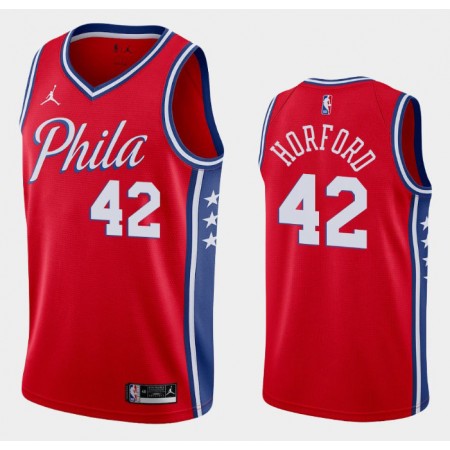 Maillot Basket Philadelphia 76ers Al Horford 42 2020-21 Jordan Brand Statement Edition Swingman - Homme